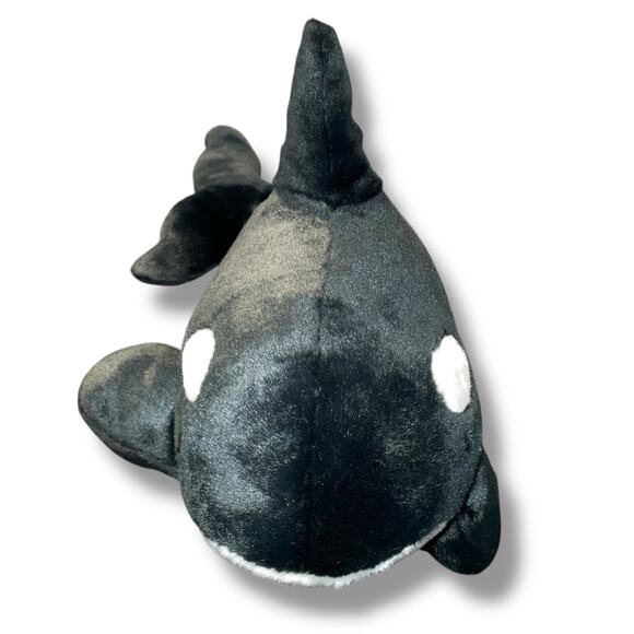Shamu Killer Whale Plush Pillow Stuffed Animal Nursery Ocean Shower SeaWorld 19" - Picture 4 of 8